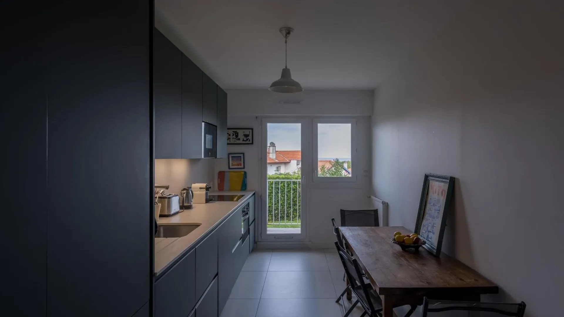 Appartement Cosy, Vue Mer, Terrasse Et Parking Situe A Beaurivage Biarritz