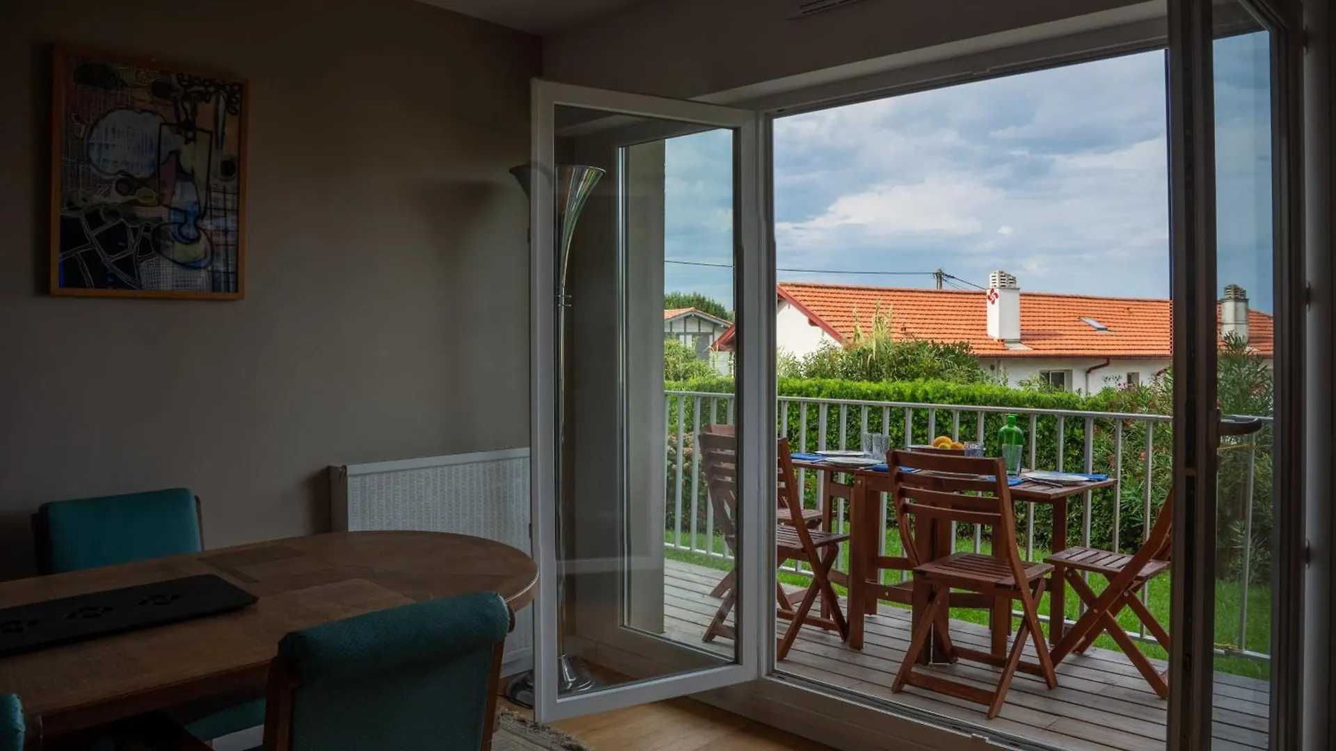 Appartement Cosy, Vue Mer, Terrasse Et Parking Situe A Beaurivage Biarritz